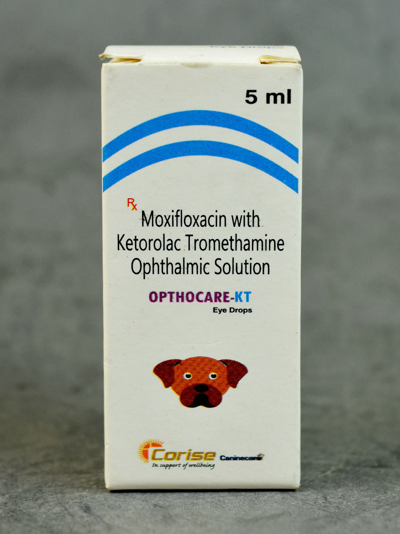 Buy Opthocare KT Eye Drops at a low price in online India on petindiaonline