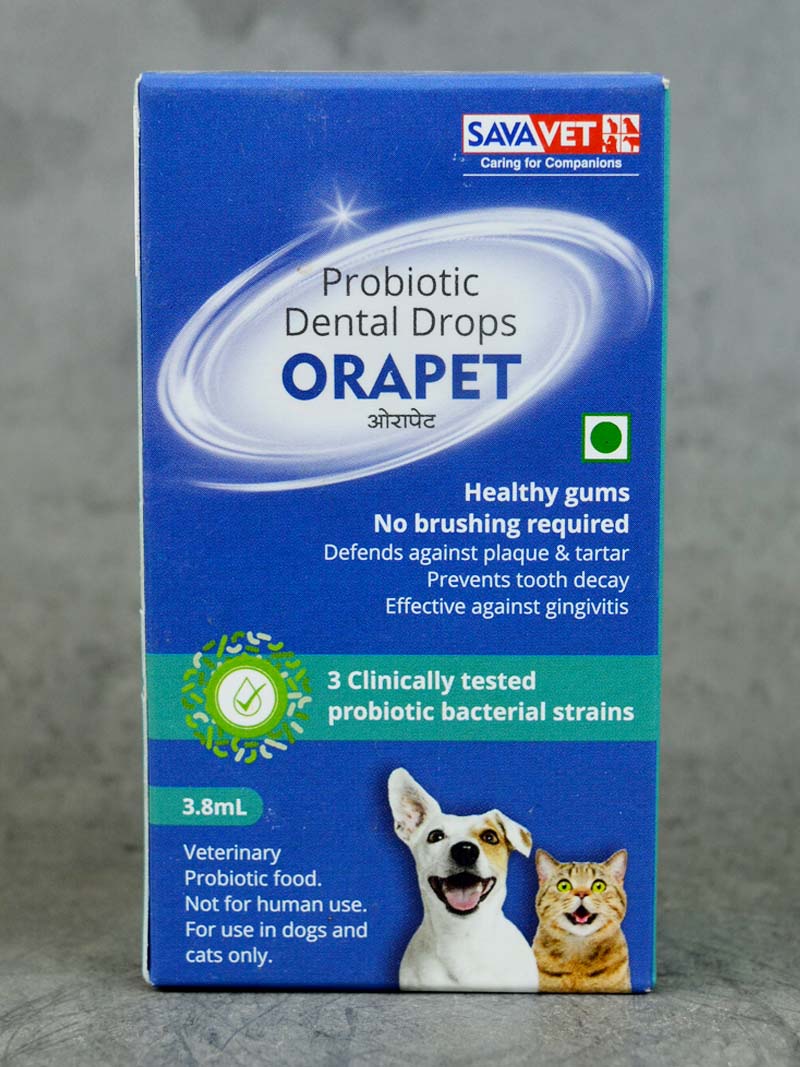 Buy Orapet Dental Drops at a low price in online India on petindiaonline