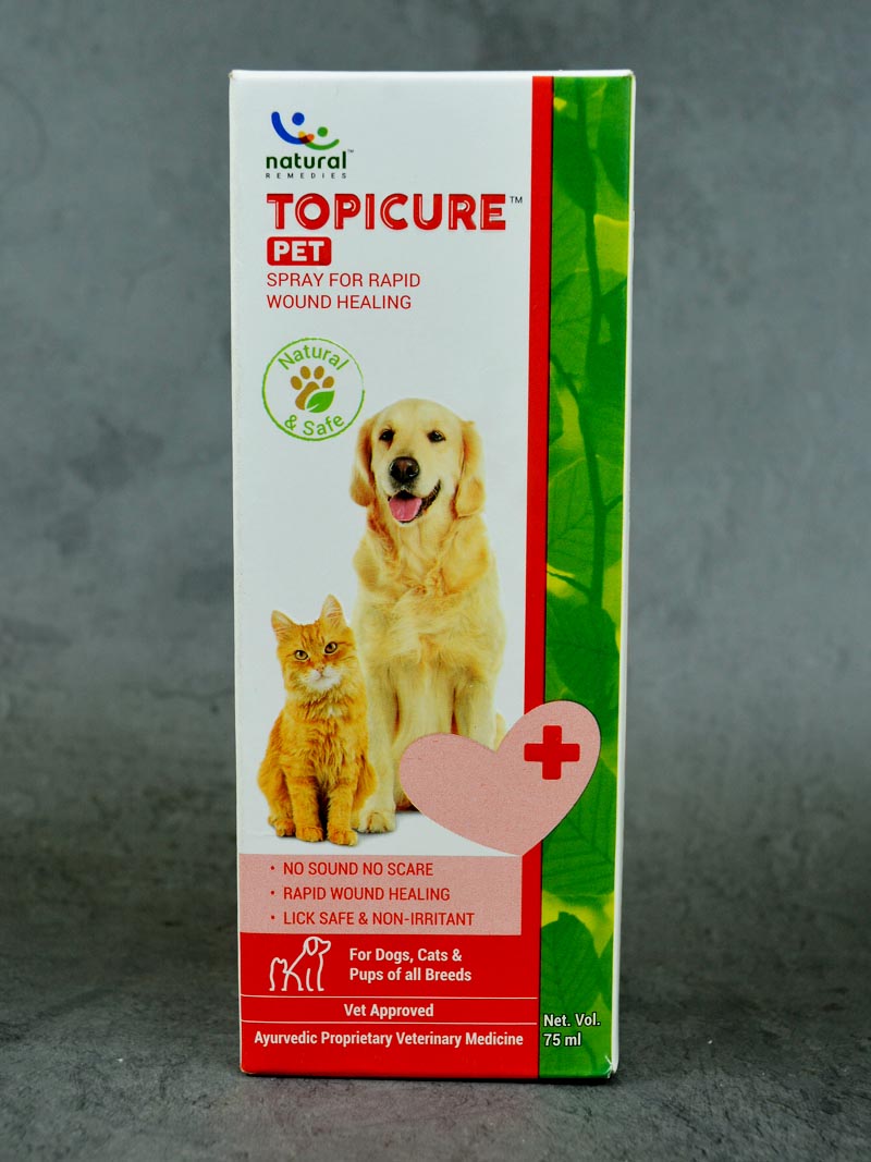 Buy Topicure Pet Spray at a low price in online India on petindiaonline