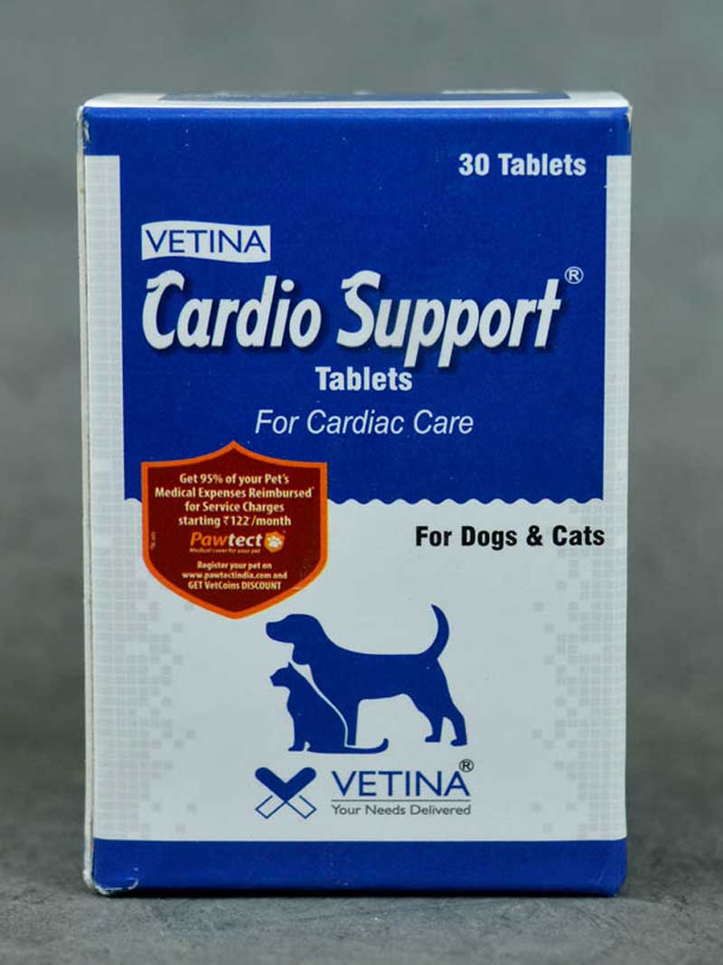 Buy Cardio Support Tablets at a low price in online India on petindiaonline