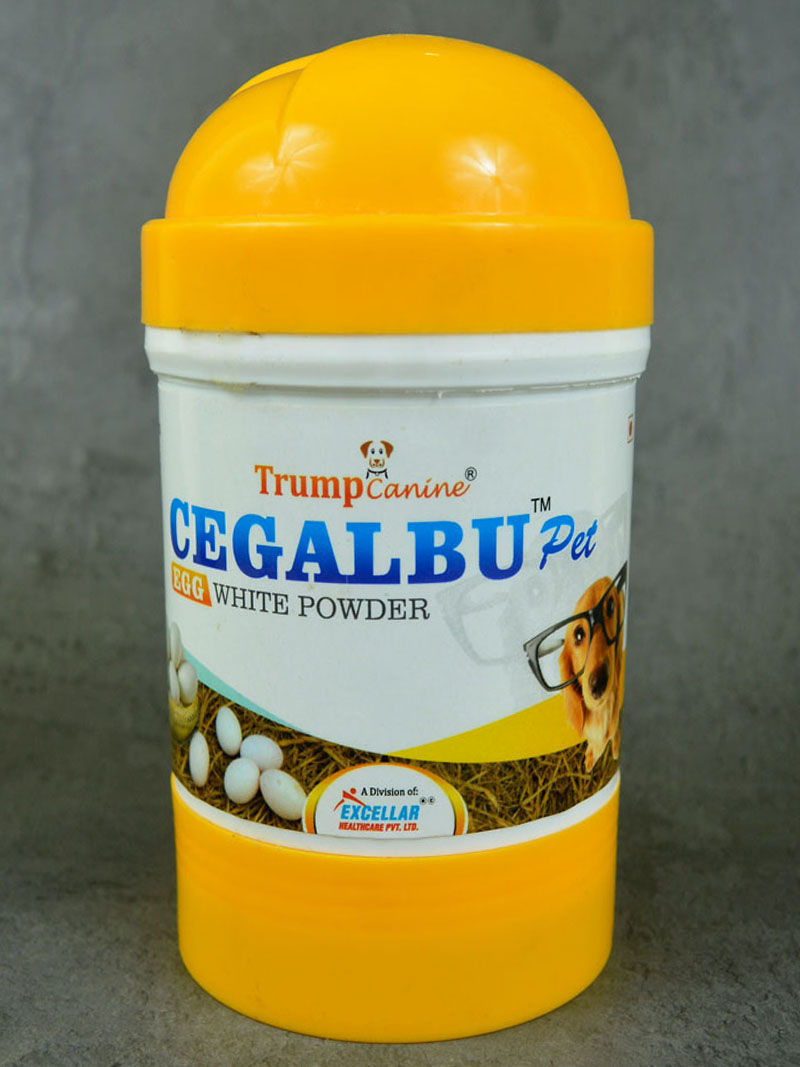 Buy Cegalbu Pet Egg White Powder at a low price in online India on petindiaonline