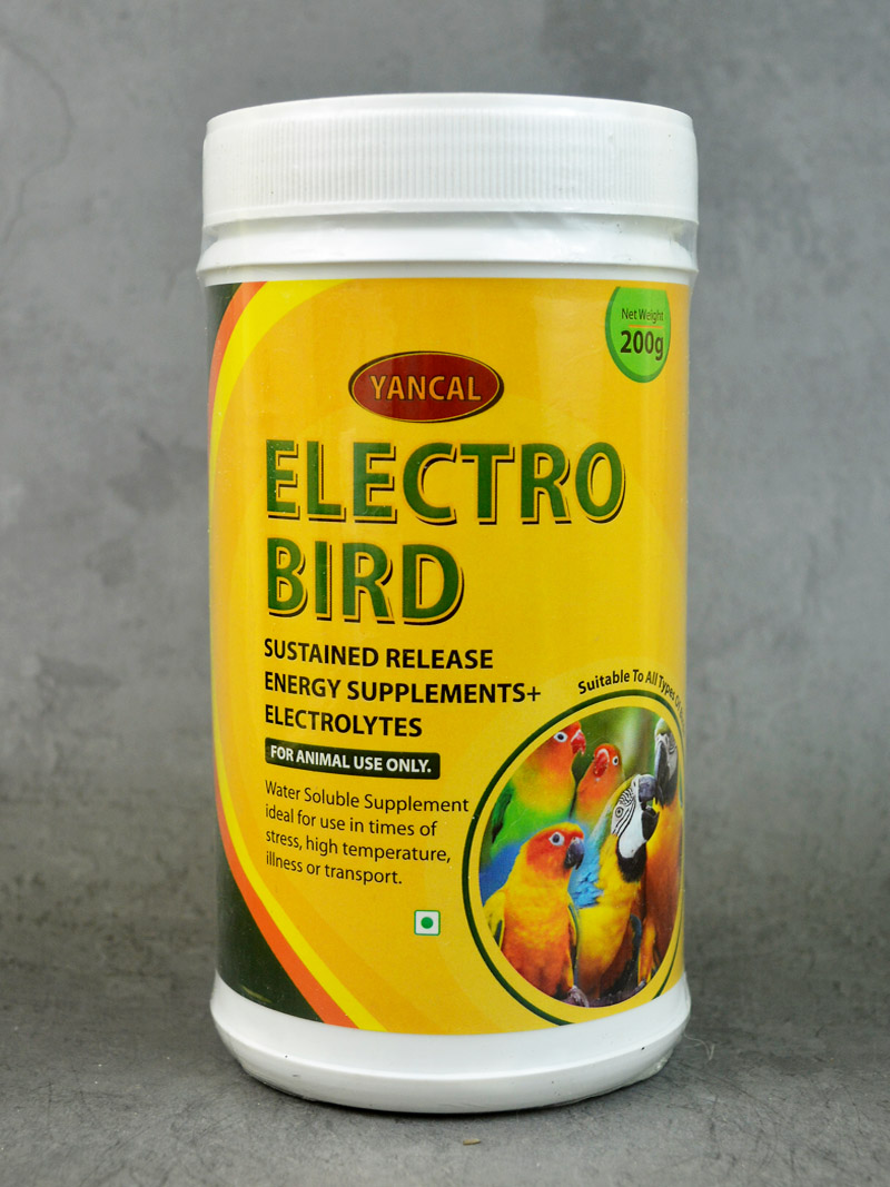Buy Yancal Electro Bird 200 gm at a low price in online India on petindiaonline