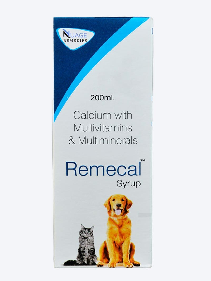Buy Remecal Syrup 200ml at a low price in online India on petindiaonline
