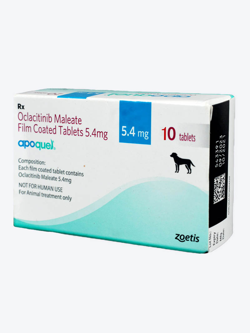 Buy Apoquel 5.4 mg 10 Tabs at a low Price in India on petindiaonline