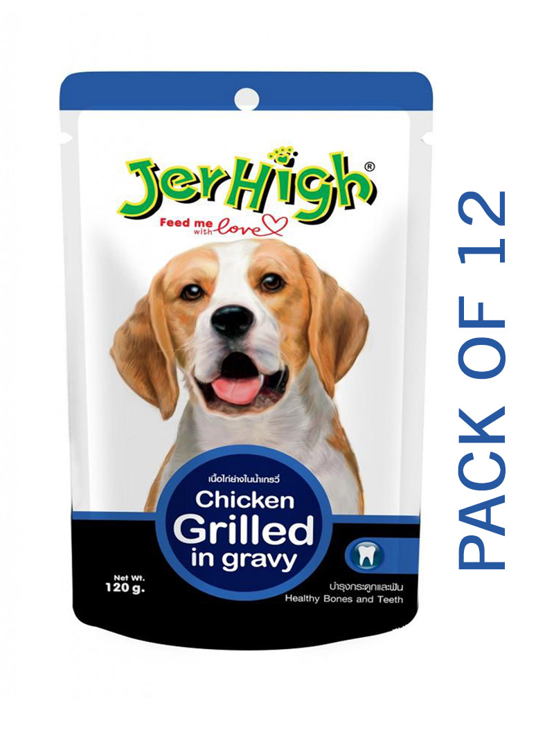 Buy Chicken Grilled in Gravy Wet Dog Food aat a low price in online India on petindiaonline