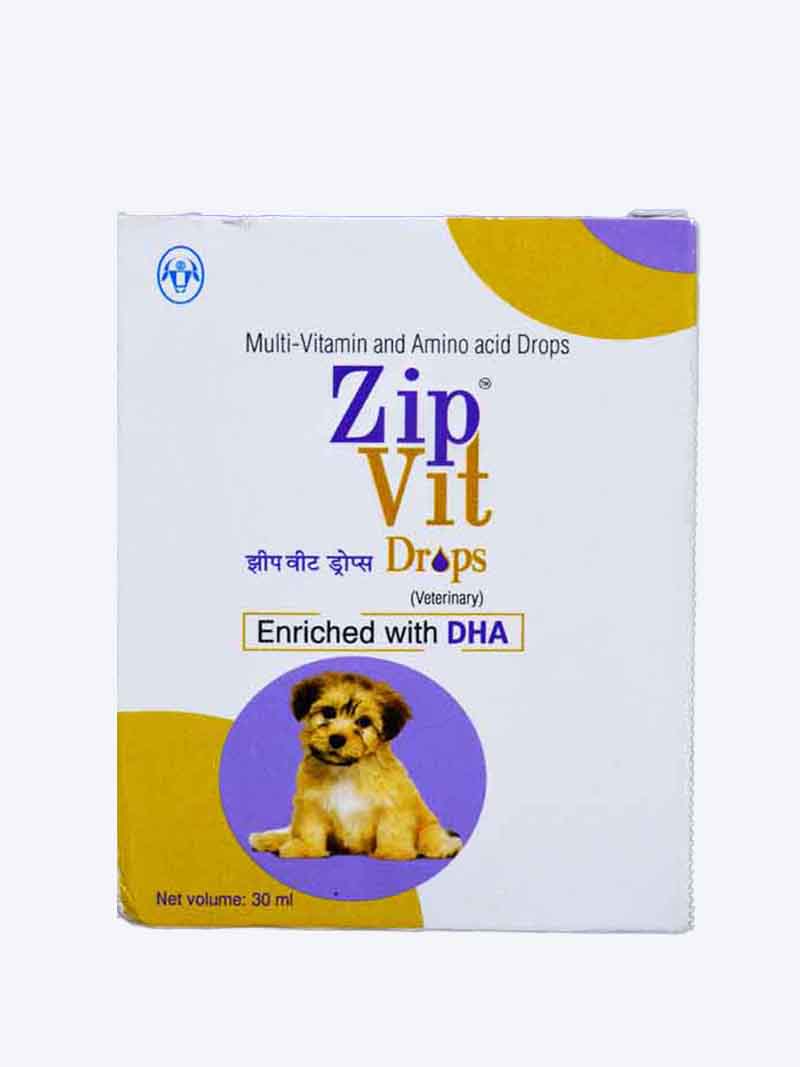 Buy Zip - Vit Drops at a low price in online India on petindiaonline