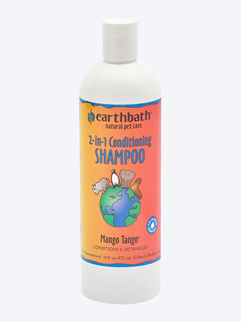 Buy Earthbath 2 in 1 Conditioning Dog Shampoo Mango Tango at a low price in online India on petindiaonline