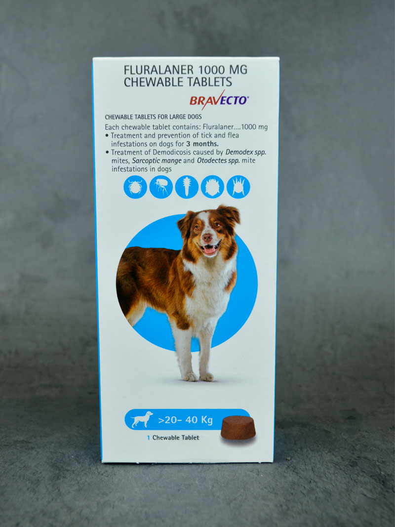 bravecto chewable tablet